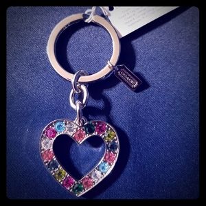 Coach Legacy Heart Pave KF